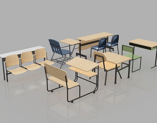 教室课桌椅，会堂桌椅