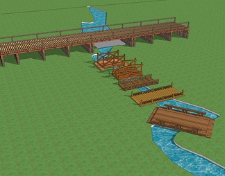 景观木桥