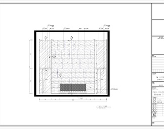 首创天阅西山入户大堂+电梯厅cad施工图