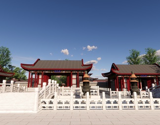 三观庙寺院建筑