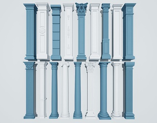 罗马柱子,柱头