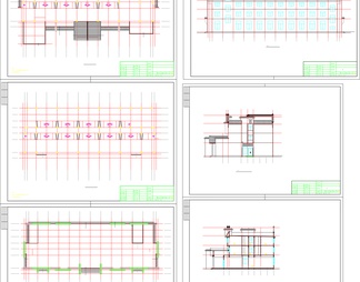 徽派宾馆建筑施工图