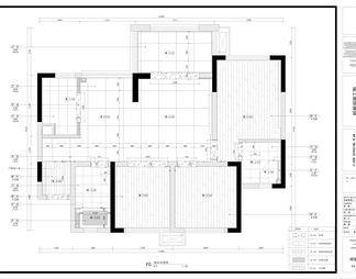 85㎡样板间施工图