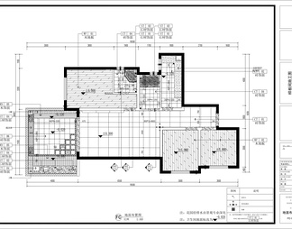 110㎡样板间CAD施工图