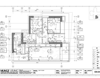 89㎡两居室样板间CAD平立面施工图 家装 私宅 样板间 平层