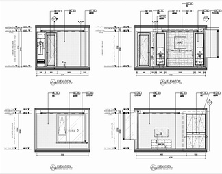 143㎡大平层CAD施工图+效果图+材料表 家装 私宅 豪宅 平层 样板房