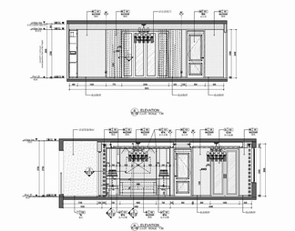 120㎡家装平层CAD施工图+效果图+材料表 私宅 大平层 样板房