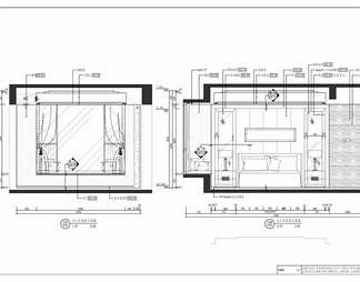 180㎡家装样板房CAD施工图+效果图+方案文本+材料表 私宅 家装 平层 四居室