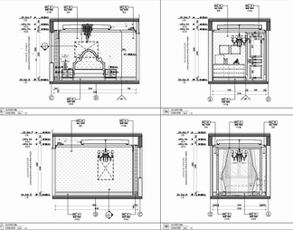 300㎡别墅CAD施工图 私宅 豪宅 家装 复式 洋房 样板房