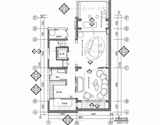 四层别墅CAD施工图+实景照  家装 豪宅 跃层 复式 洋房 私宅 大宅