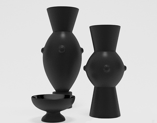 个性陶瓷花瓶