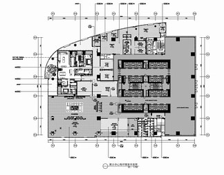 1500㎡售楼处展示中心CAD施工图+效果图 营销中心 售楼部 销售中心