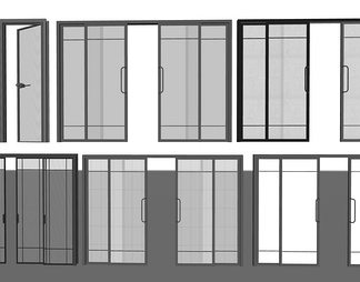 玻璃推拉门