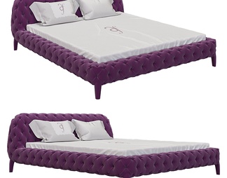 Windsor Dream 紫休闲双人床