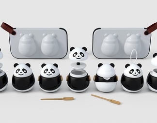 熊猫茶具