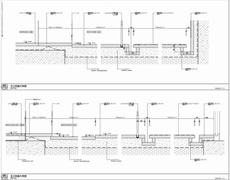 145㎡样板房CAD施工图+物料表 家装 大平层 私宅 样板房 豪宅