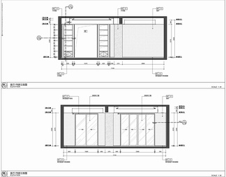 128㎡样板房CAD施工图 家装 样板房 私宅