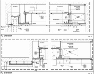 130㎡样板间CAD施工图 家装 样板房 三居室 私宅 大平层