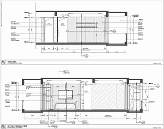 130㎡样板间CAD施工图 家装 样板房 三居室 私宅 大平层