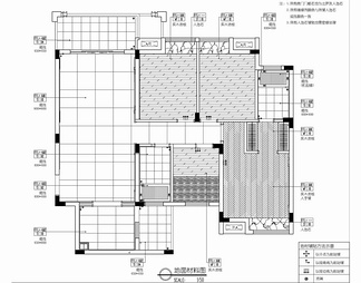 120㎡四居室平层CAD施工图+实景照 家装 私宅 大平层