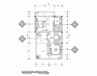 400㎡四层别墅CAD施工图+实景照 洋房 豪宅 家装 私宅 样板房