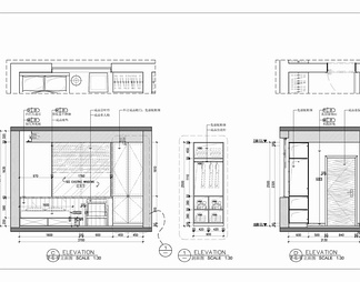 300㎡三层自建房CAD施工图 家装 私宅 洋房 别墅 大宅 样板房