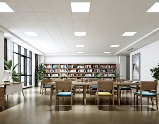 图书馆 阅读室