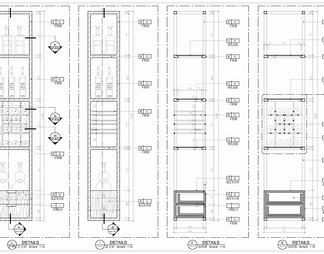 五层小别墅CAD施工图 家装 私宅 洋房 样板房 豪宅 大宅 别墅