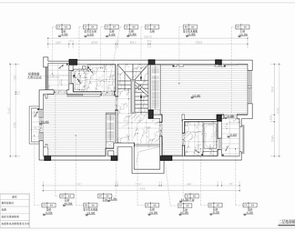 五层小别墅CAD施工图 家装 私宅 洋房 样板房 豪宅 大宅 别墅