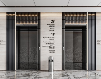 电梯  电梯厅