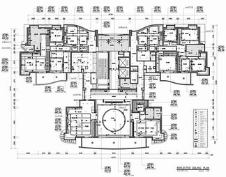 800㎡私人豪宅大平层CAD施工图+效果图+汇报方案文本 家装 私宅 豪宅 大平层 样板房