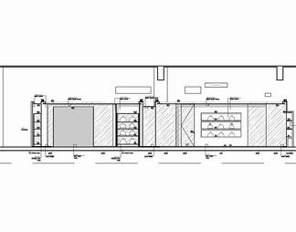 1000㎡奢侈品专卖店CAD施工图 服装店 专卖店 珠宝店 鞋包店