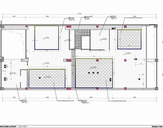 800㎡橱柜连锁店卖场展厅CAD施工图+效果图+物料表 橱柜店 橱柜卖场 橱柜展厅 橱柜连锁店