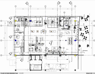 900㎡橱柜卖场展厅CAD施工图+效果图+材料表 橱柜店 橱柜卖场 橱柜展厅 橱柜连锁店