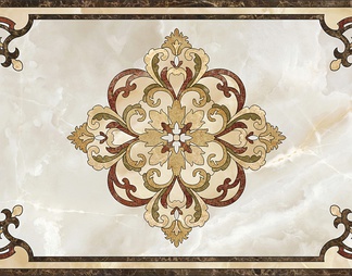 1502654圆形水刀拼花 石材拼花 瓷砖拼花贴图下载id: 1340507长方形