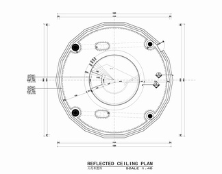 旋转楼梯CAD施工详图 弧形楼梯 异形楼梯 圆形楼梯