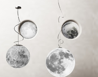 月球吊灯