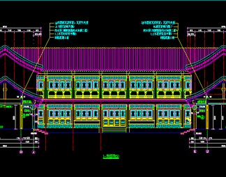 中国古建四合院施工图