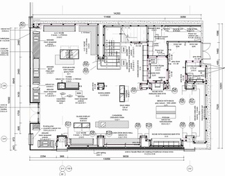 300㎡侈品店专柜CAD施工图+实景照 卖场 商场 奢侈品专柜