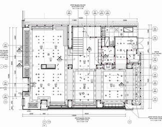 300㎡侈品店专柜CAD施工图+实景照 卖场 商场 奢侈品专柜