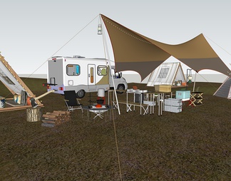 露营帐篷设备