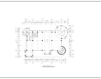 三层坡顶天都城法国古堡建施