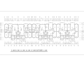 节能住宅楼建筑图