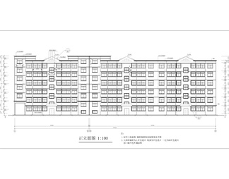 节能住宅楼建筑图