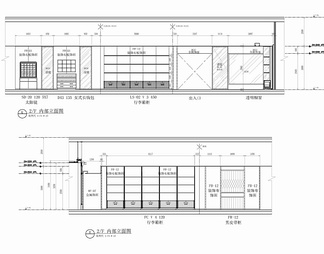 1000㎡精品奢侈品店CAD施工图 卖场 商场 奢侈品专柜 精品店