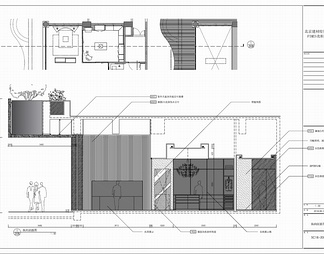 衣柜展厅卖场CAD平立面施工图 家具卖场 衣柜卖场