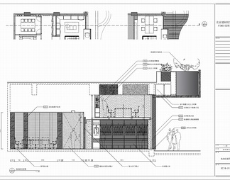 衣柜展厅卖场CAD平立面施工图 家具卖场 衣柜卖场