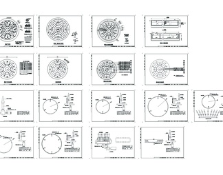 公园喷泉景观施工详图