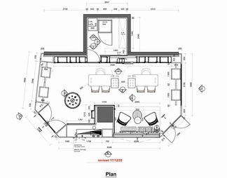 60㎡奢侈品手表专卖店CAD施工图 奢侈品 钟表店 手表专柜