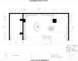 商场服装店施工图